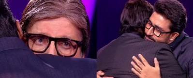Jaya, Abhishek to grace the show on Big B's birthday special episode Jaya, Abhishek to grace the show on Big B's birthday special episode