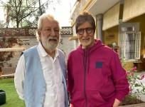 Arun bali with Amitabh Bachchan