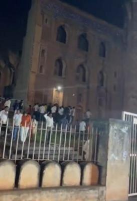 Karnataka police on high alert after Hindus perform puja in Bidar Madrassa Karnataka police on high alert after Hindus perform puja in Bidar Madrassa