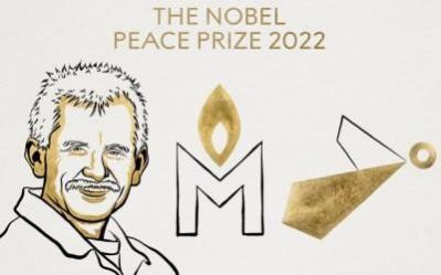 Nobel Peace Prize awarded to Ukrainian, Russian & Belarusian campaigners Nobel Peace Prize awarded to Ukrainian, Russian & Belarusian campaigners