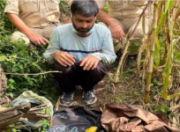 Arrested terrorist