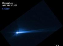 Spacecraft changed asteroid's orbit after smashing into it.