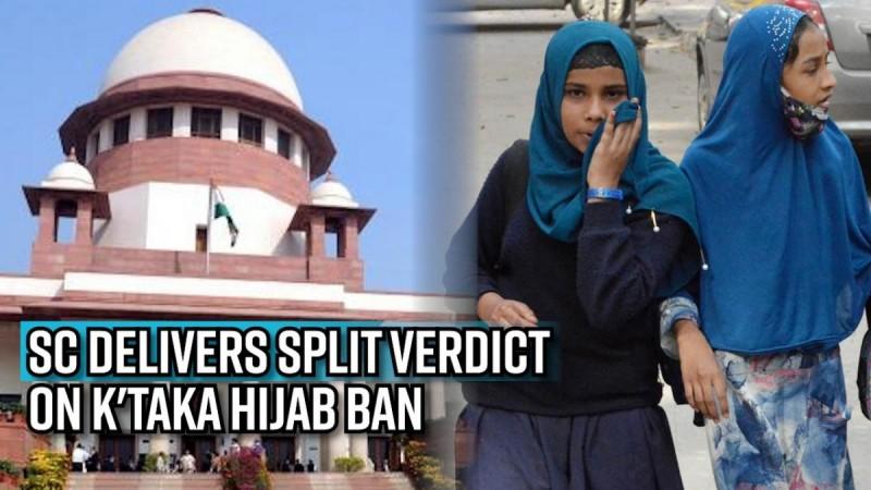 SC delivers split verdict on K'taka hijab ban