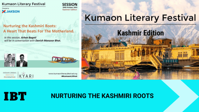 Nurturing the Kashmiri Roots - a session with Arhan Bagati and Danish Manzoor Srinagar set to host country's traveling literary festival