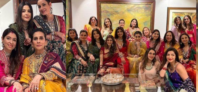 Karwachauth at Sunita Kapoor's residence Karwachauth at Sunita Kapoor's residence