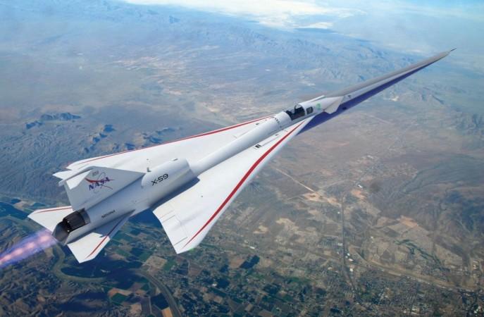 NASA set to break sound barrier again for future air travel. NASA set to break sound barrier again for future air travel.