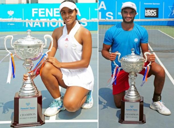 Manish, Vaidehi crowned champions at National Tennis Championship Manish, Vaidehi crowned champions at National Tennis Championship