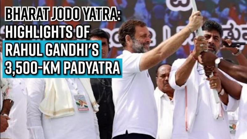Bharat Jodo Yatra: Highlights of Rahul Gandhi's 3,500-km Padyatra