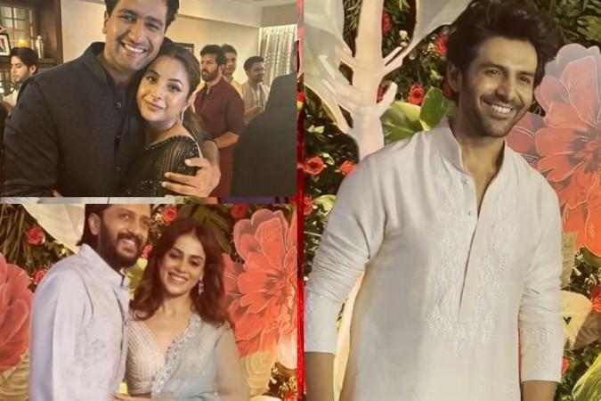 Vicky, Shehnaaz, Genelia, Ritiesh, Kartik Vicky, Shehnaaz, Genelia, Ritiesh, Kartik