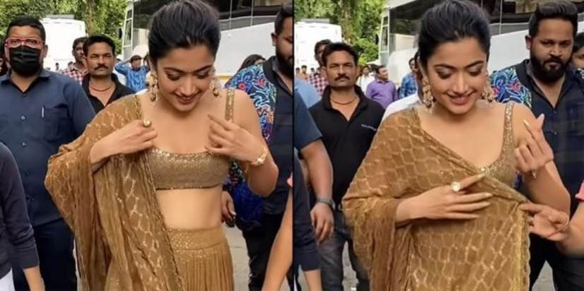 Rashmika oops
