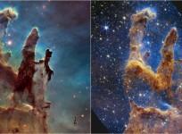 NASA's James Webb takes star-filled portrait of Pillars of Creation