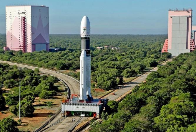 Sriharikota : ISROs LVM3 at the launch pad, ahead of the launch of 36 satellites on Saturday, ISRO