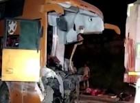 15 killed as bus rams into truck in MP's Rewa