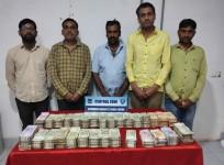 hawala racket busted in Hyderabad.