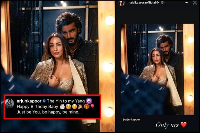 Malaika and Arjun