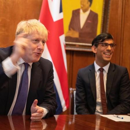 UK Prime Minister Boris Johnson and Chancellor Rishi Sunak UK Prime Minister Boris Johnson and Chancellor Rishi Sunak