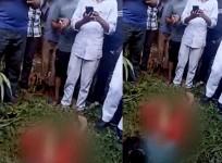 Men make video as girl lies injured in UP.