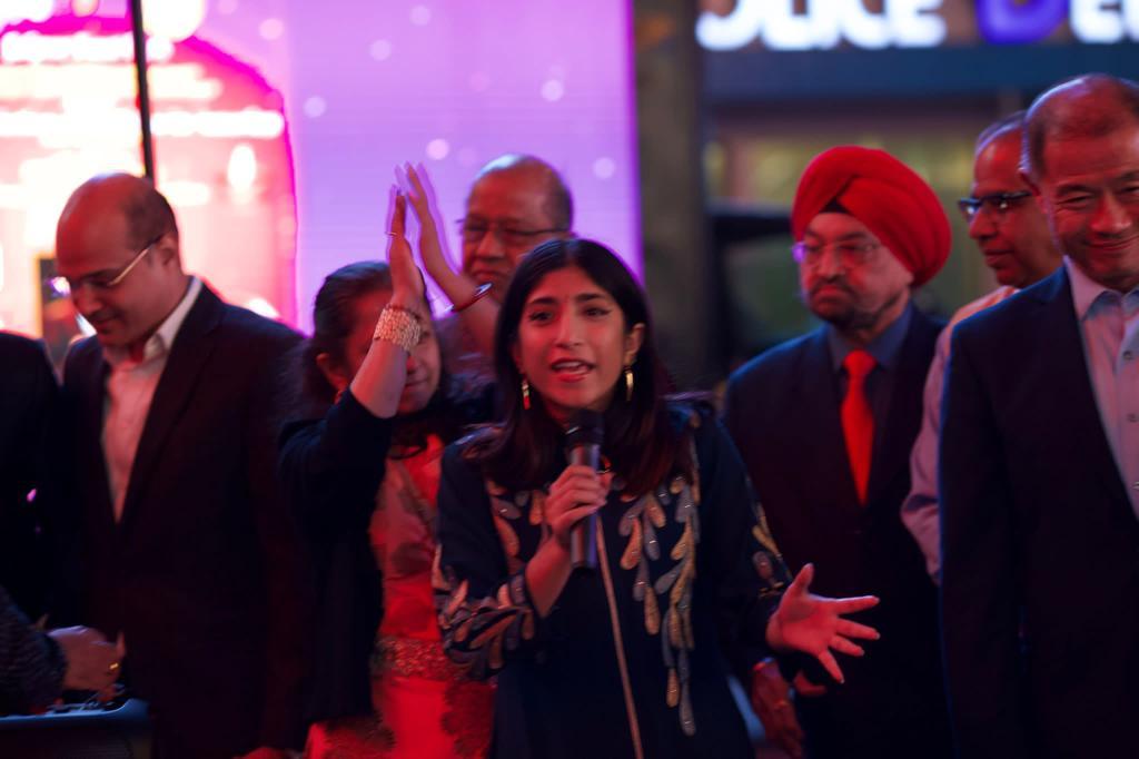Diwali celebrations at NY Times Square