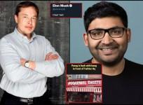 Elon Musk and Parag Agarwal