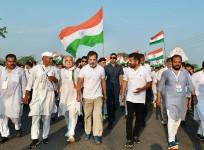 Bharat Jodo Yatra', in Narayanpet, Telangana