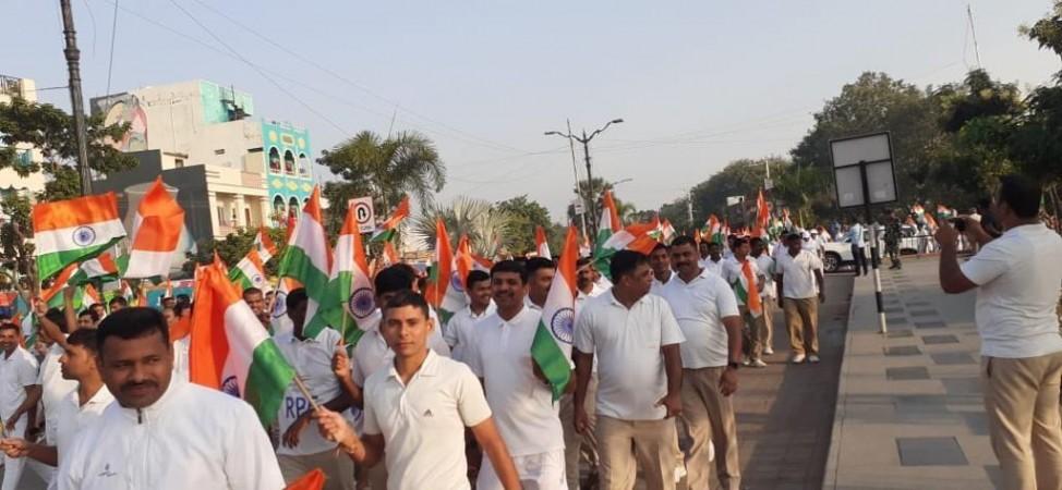 Run for unity, pledge mark Ekta Diwas in Hyderabad Run for unity, pledge mark Ekta Diwas in Hyderabad