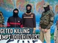 Targeted killing attempt foiled in J&K; two LeT terrorists arrested in Kashmir's Shopian