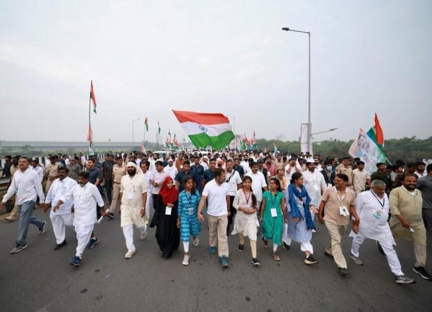 Bharat Jodo Yatra enters Hyderabad Bharat Jodo Yatra enters Hyderabad