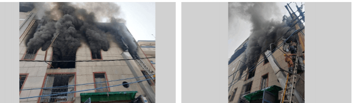 2 dead, 3 rescued in Narela factory fire 2 dead, 3 rescued in Narela factory fire