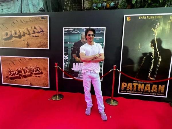 srk at mumbai fan event