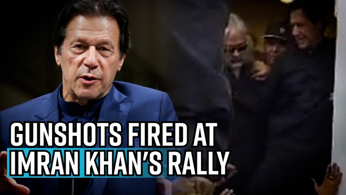 Imran Khan Evades Assassination Attempt; Shot In The Leg After Gunshots ...