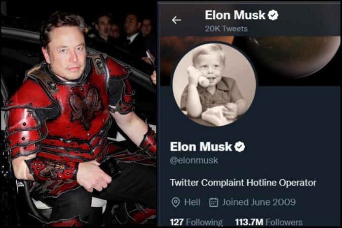 Elon musk twitter bio