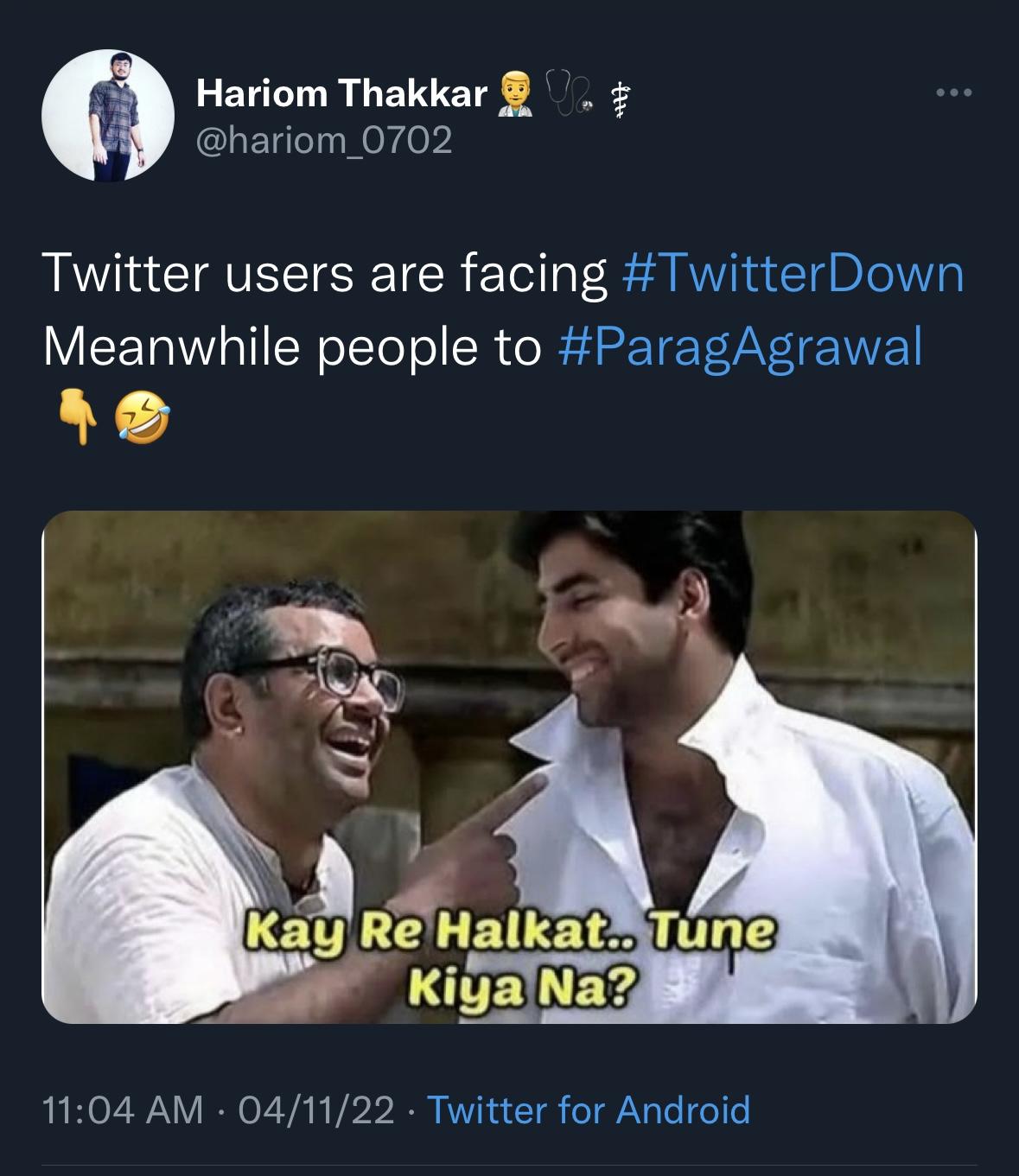 #TwitterDown memes