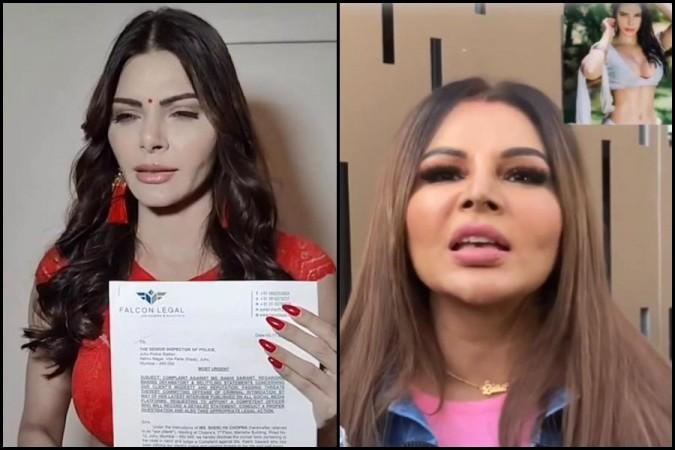 Rakhi Swant and Sherlyn chopra