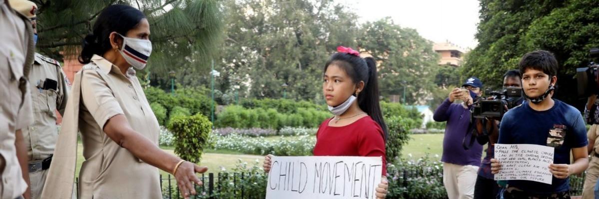 Licypriya Kangujam, 10-year-old Indian climate activist Licypriya Kangujam; 10-year-old Indian climate activist
