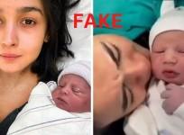 Alia Bhatt baby girl fake pic