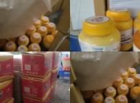Surat police seized duplicate ghee from a factory