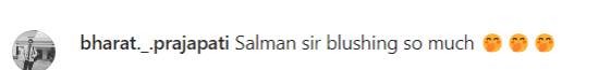 Salman Khan dance comments