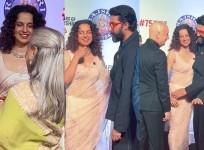 Kangana, Jaya, Abhishek, Anupam