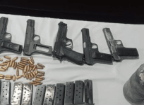 Arms recovered from terrorists