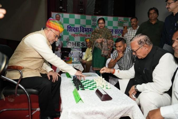 Rajasthan school students will learn chess on every 3rd Saturday Rajasthan school students will learn chess on every 3rd Saturday