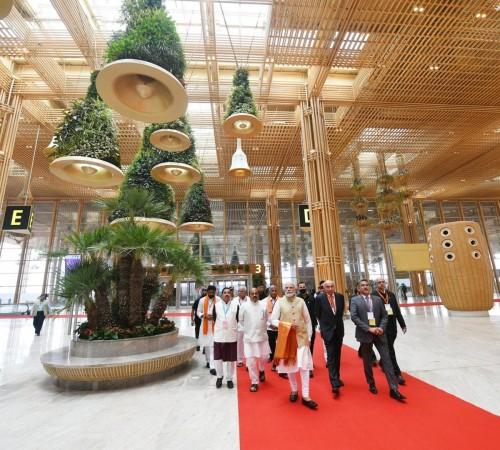 PM Modi inaugurates Terminal 2 BIAL PM Modi inaugurates Terminal 2 BIAL