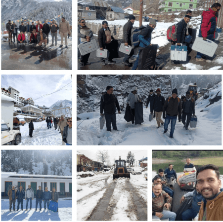 polling in Himachal Pradesh