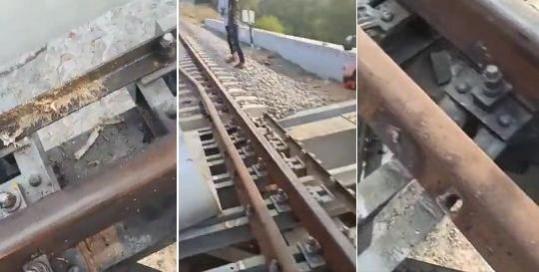Attempt to blow up bridge on Udaipur-Ahmedabad railway line inaugurated by PM Attempt to blow up bridge on Udaipur-Ahmedabad railway line inaugurated by PM