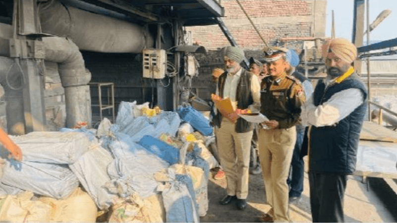 Drugs recovered by Punjab Police