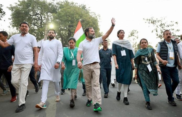 Akola : Congress leader Rahul Gandhi during Bharat Jodo Yatra in Akola on Thursday, November 17, 2022 Akola : Congress leader Rahul Gandhi during Bharat Jodo Yatra in Akola on Thursday, November 17, 2022