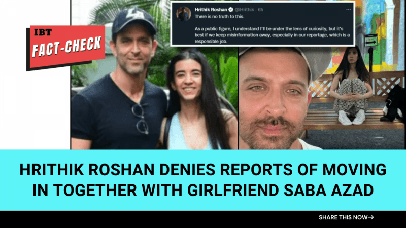 Hrithik and Saba
