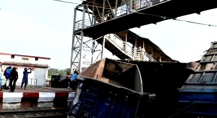 Goods train rams into Odisha station; 2 dead, several feared trapped. Goods train rams into Odisha station; 2 dead, several feared trapped.