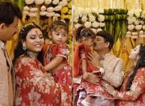 Manoj Tiwari with wife