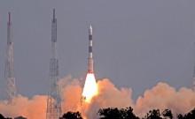 PSLV-C54 carrying earth observation satellite along with eight other co-passenger satellites
