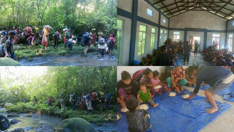 Trekked 50 km, slept in forests, starved: How B'deshi tribals found refuge in Mizoram Trekked 50 km, slept in forests, starved: How B'deshi tribals found refuge in Mizoram